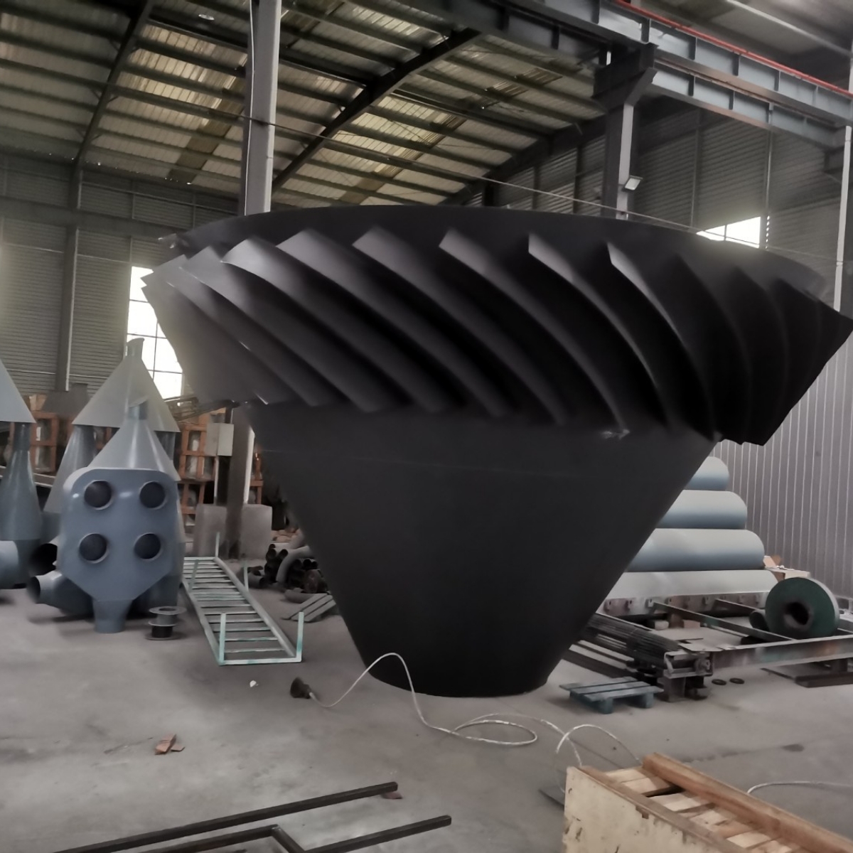 環保設備-煙氣旋流器設備發貨